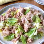 【豚バラキャベツの塩にんにく炒め】食材2つ！スピードおかず