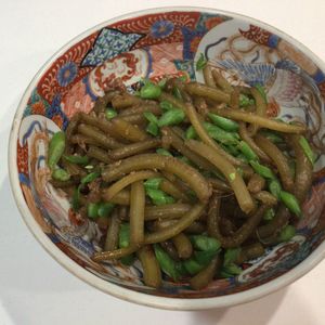 ゆみ棒ちゃんの作ってみた!投稿(ふきの炒め煮。)