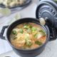 レンジで5分！豆腐キムチスープ