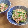 ゆかりの作ってみた!投稿(和えるだけ塩もみ不要♪『胡瓜とカニカマのツナサラダ』)