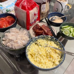 harupom43の作ってみた!投稿(たまごサンドイッチ♡ たまごたっぷり🥚)