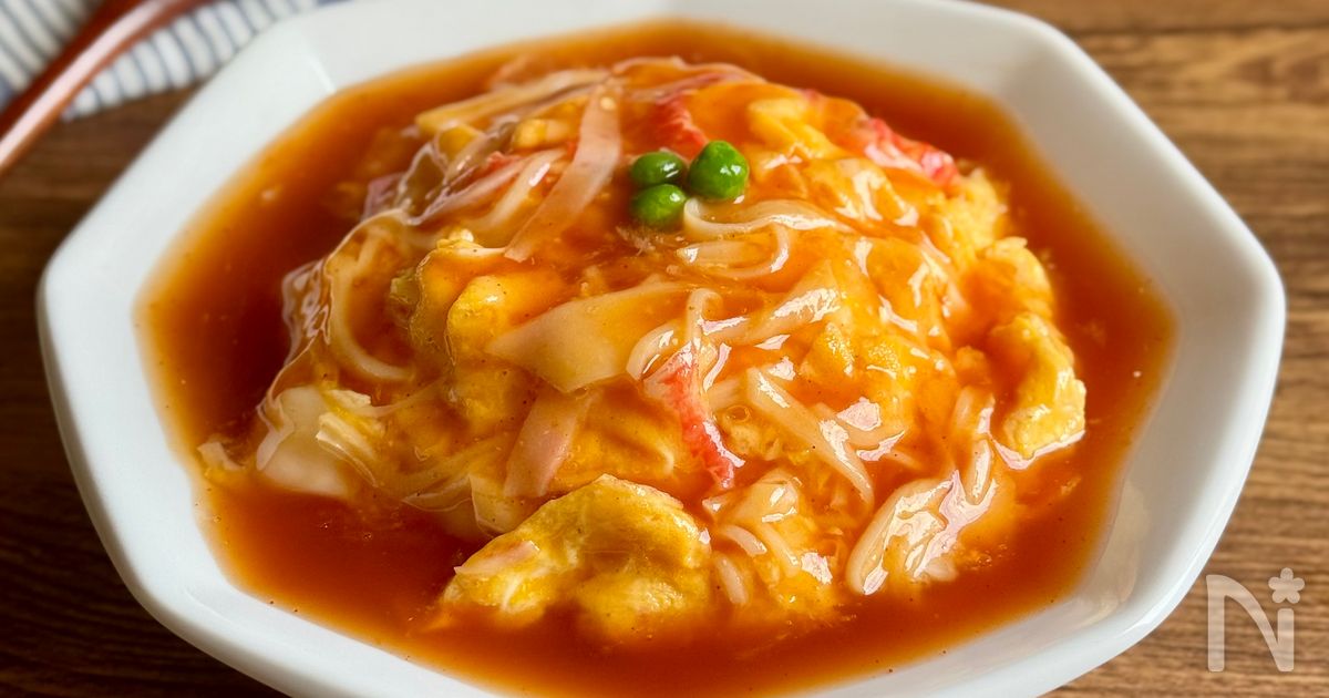 やさしい甘酸っぱさ♪【ふわとろ玉子丼】