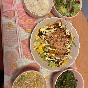 優夢🍓✨の作ってみた!投稿(包まない！ズボラ美味しい♡『とん平焼き風豚たま炒め』)