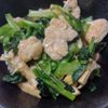 localnaviの作ってみた!投稿(\生姜でポカポカ/鶏肉と小松菜の生姜ポカポカとろみあん)