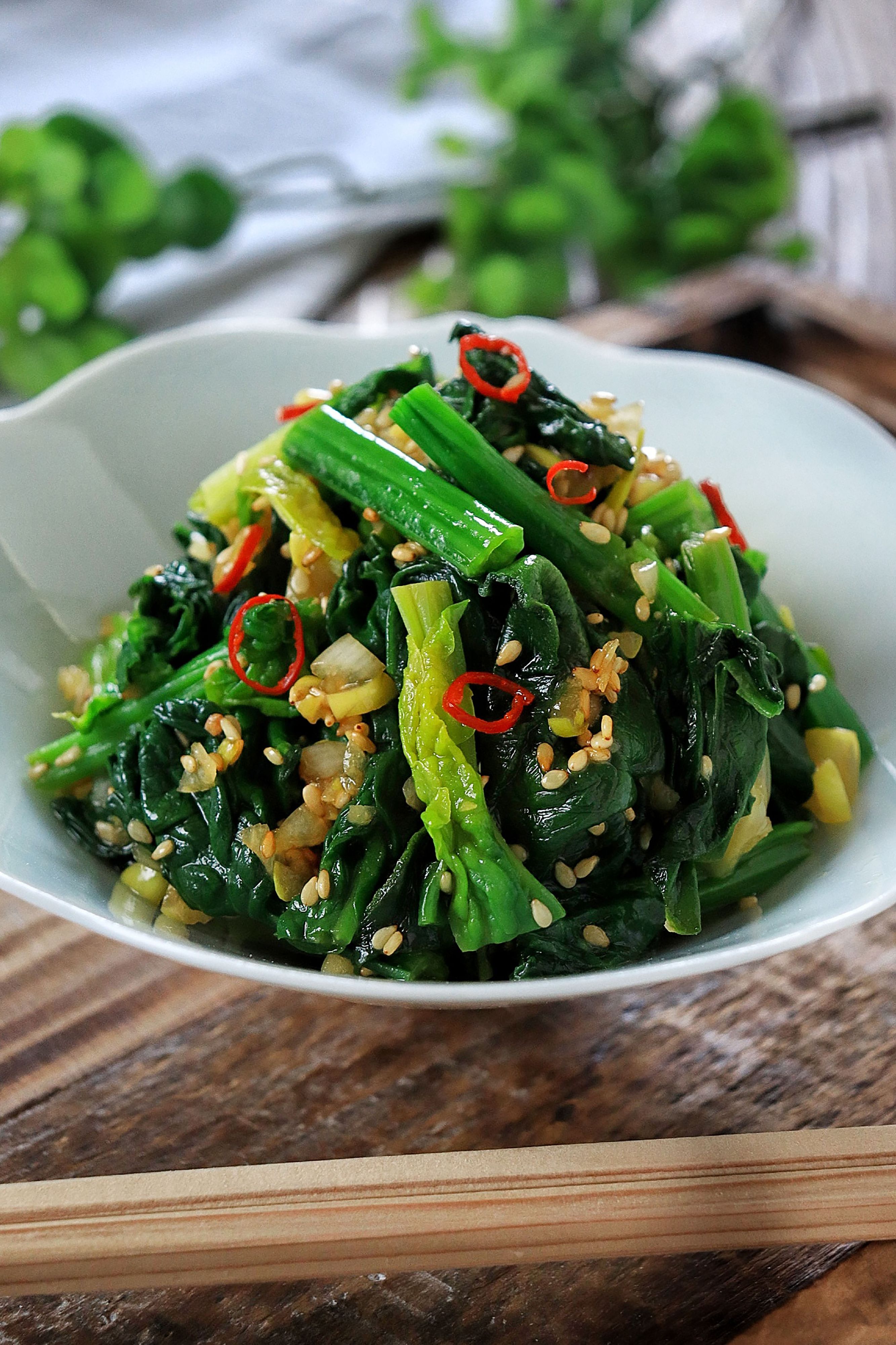 ほうれん草の中華風おひたし】 | レシピサイトNadia