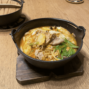 グリーンラテの作ってみた!投稿(【簡単♪チゲ風豚キムチうどん】節約食材×栄養たっぷり)