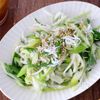 【レンジで簡単】長ねぎとしらすの中華あえ