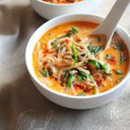 【こく旨♡もやしの豆乳ごまみそ担々スープ】飲みほす絶品スープ