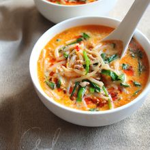 【こく旨♡もやしの豆乳ごまみそ担々スープ】飲みほす絶品スープ
