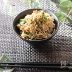 無限えのき＊箸が止まらない♡えのきの梅おかか和え