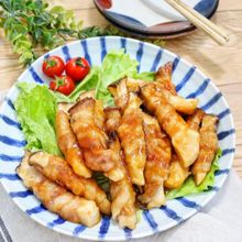 ジューシーで食べ応え抜群『絶品♡エリンギの肉巻き』