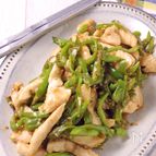 鶏むね肉で♪おつまみピーマン