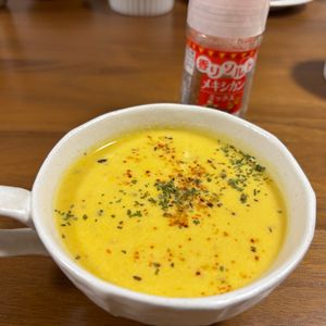 こむぎの作ってみた!投稿(材料3つで簡単！【スパイシーかぼちゃスープ】)