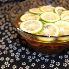 ぱぱっと簡単！夏にぴったり酢橘そば