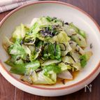【レタスの塩昆布ポン酢和え】秒速完成！居酒屋級の旨さ！