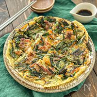 【カリッともちもち♡基本のニラチヂミ】もちもち食感が◎