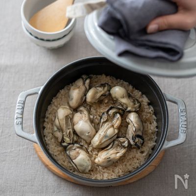 牡蠣めし。