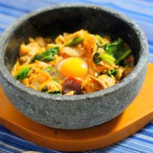 石焼豚キムチ丼