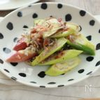 オクラとちりめんじゃこの梅肉生姜和え