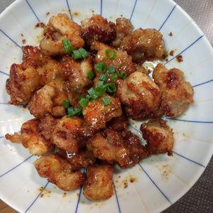 鶏皮坊主の作ってみた!投稿(【リピ確定♪絶品ハニーマスタードチキン】ソースは混ぜるだけ！)