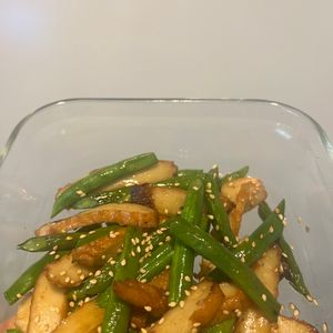 みーたんの作ってみた!投稿(【常備菜】いんげんとさつま揚げのごまポン炒め　調味料ひとつ。)
