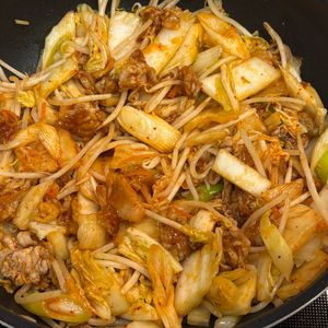 とーるじーじの作ってみた!投稿(掴め男の胃袋!簡単絶品!豚キムチ)