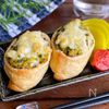 トースターで簡単!お弁当に嬉しい「高菜わさびマヨ焼きいなり」