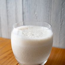 豆乳はちみつバナナラテ