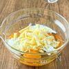【簡単なのにおいしすぎる!】とろとろ卵のペペロンチーズ丼の工程1
