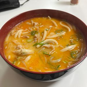 1105954の作ってみた!投稿(【もやしの旨辛担々うどん】汁までおいしい♡１０分うどん！)
