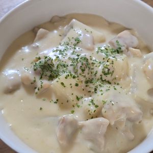 zabuの作ってみた!投稿(生クリーム無しで絶品！＊大根と鶏肉のクリーム煮＊)