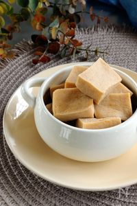 レンジで簡単☆高野豆腐のふわふわ煮物。