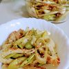 ゆみの作ってみた!投稿(爆速3分絶品おかず【ちくわの白ねぎペッパー和え】)