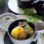 【5分で簡単おつまみ】いわし缶とじゃがいものハーブ焼き♪