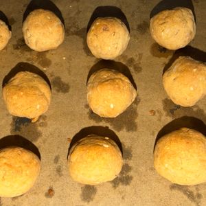 還暦料理男子の作ってみた!投稿(【砂糖・卵・乳製品なし】米粉のきな粉スノーボール)