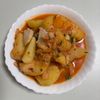 ツノたんの作ってみた!投稿(たらとじゃがいものキムチ煮)