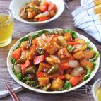 高野豆腐で時短ごちそう！ヘルシー酢豚風