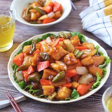 高野豆腐で時短ごちそう！ヘルシー酢豚風