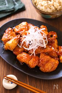 【たらのヤンニョム風】やみつきお魚おかず！ご飯もお酒も進む！