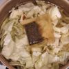 キャベツとベーコンのコク旨みそ汁の工程4
