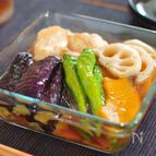漬けるだけ簡単♪鶏むね肉と野菜の揚げ浸し