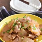 短時間で旨味がしみしみ～豚バラ大根のうま煮【冷凍・作り置き】