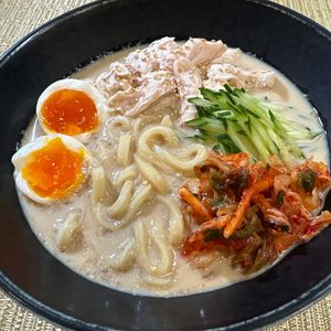 楽ラク手抜キッチン🐶🐾の作ってみた!投稿(【まろやかだしうどん】豆乳×だししょうゆでお手軽涼味うどん♪)