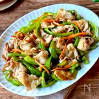 ワンパン10分【豚バラとピーマンの中華風炒め】ご飯がすすむ♪