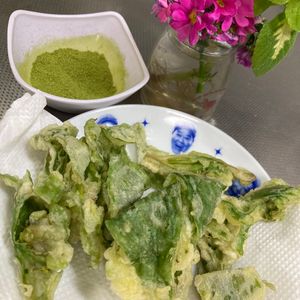 そら・ゆずの作ってみた!投稿(春を食べよう！タラの芽とふきのとうの天ぷら)
