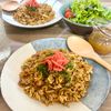 のりのり🐾🎀🤍の作ってみた!投稿(【ソースが香ばしい♪】ハムと野菜のワンパンそばめし)