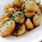 カリカリ・ジュワー♪新じゃが小芋のバターソテー・のり塩味