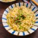 鶏肉とネギのふわふわ卵うどん【優しいお味。冬に温まる♪】