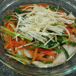 M＊Pの作ってみた!投稿(【レンジで簡単】タラと野菜の蒸しもの)