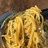 切って混ぜるだけ【冷製にらパスタ】の工程4